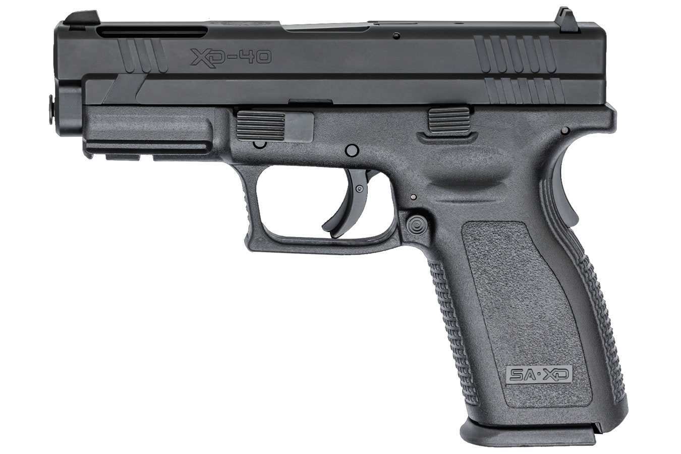 Springfield XD 40 S&W 4.0 Full-Size Service Model with V-10 Ported Barrel Springfield XD 40 S&W 4.0 Full-Size Service Model with V-10 Ported Barrel - Firearms - Alaska Gun Shop