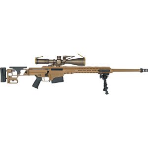 Barrett MK22 Deploy Kit Rifle .338 Norma 7.62×51 NATO .300 Norma 10rd Magazines (5) 27″ Barrel Coyote with Contract Optic