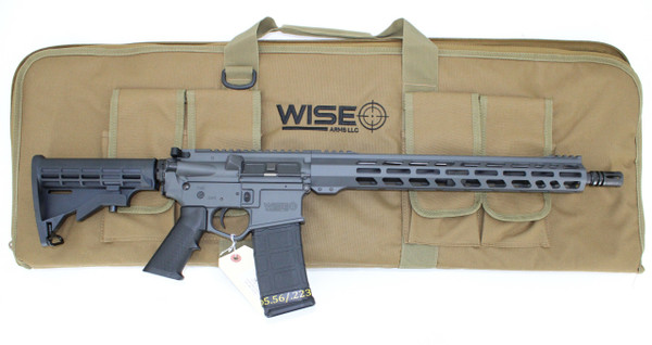 Wise Arms WA-15B 16" 5.56x45mm Semi-Auto Rifle Wise Arms WA-15B 16" 5.56x45mm Semi-Auto Rifle - AR Rifles - Alaska Gun Shop