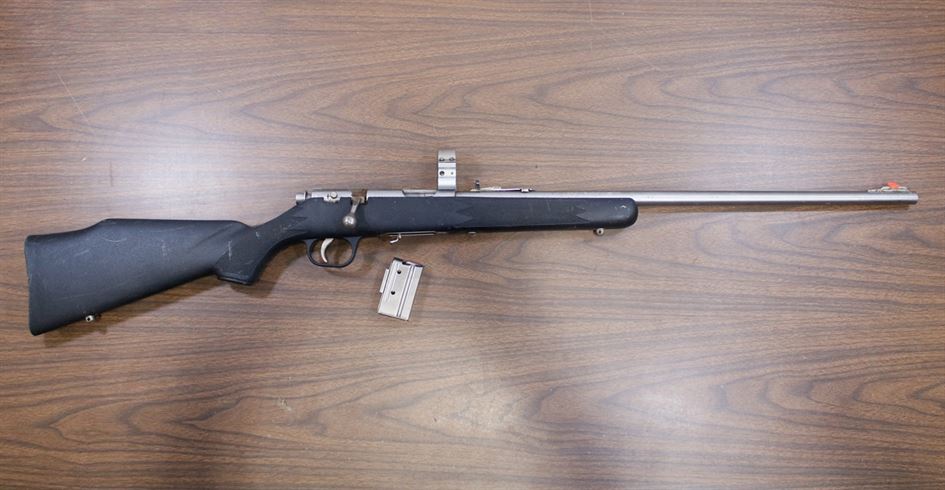Marlin 882 SS 22 WMR Police Trade-In Rifle with Stainless Steel Barrel Marlin 882 SS 22 WMR Police Trade-In Rifle with Stainless Steel Barrel - Uncategorized - Alaska Gun Shop